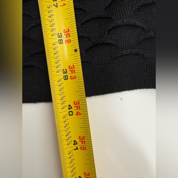 CONNECTED APPAREL Black Textured Sleeveless Dress - Picture 12 of 12